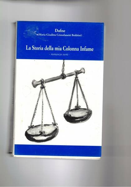La storia della mia Colonna Infame. Romanzo vero.