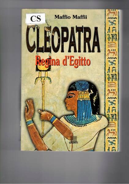 Cleopatra. Regina d'Egitto.