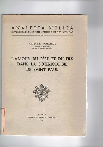 L'amour du père et du fils dans la sotériologie de …