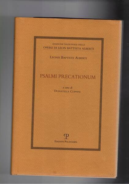 Psalmi Precationum. A cura di Donatella Coppini.