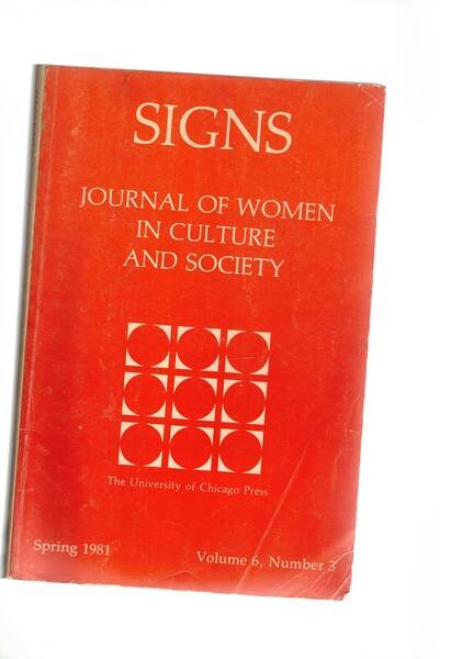 Signs. journal of women in culture and society. n° sprimg …