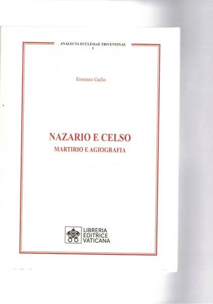 Nazario e Celso martirio e agiografia. | Immagine principale