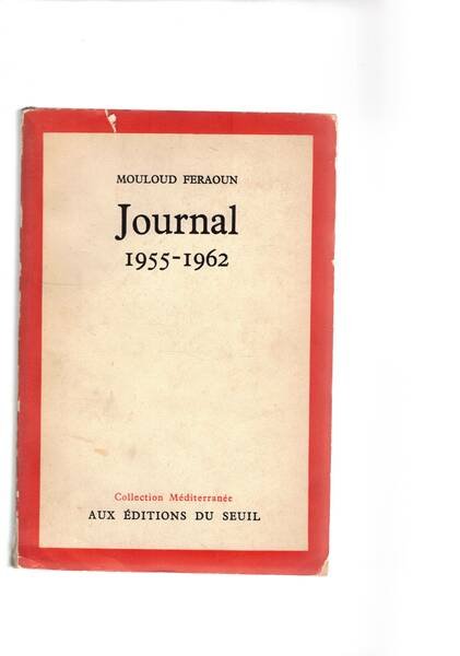 Journal 1955-1962. (Giornale pubblicato dopo la sua morte).