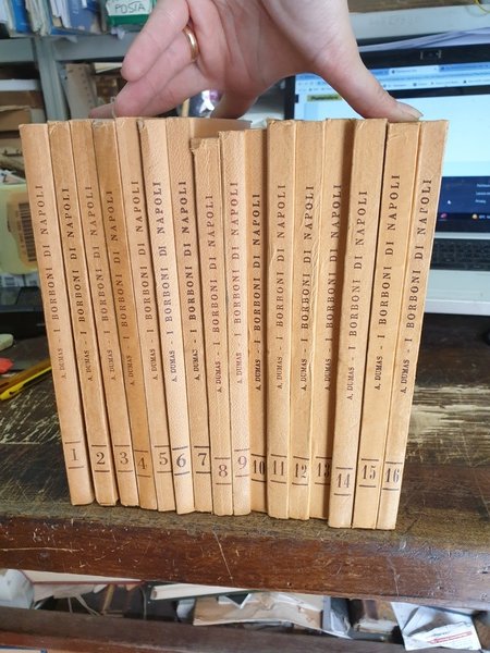 I Borboni di Napoli. Vol. I-XVI. Ristampa anastatica dell'edizione ottocentesca.