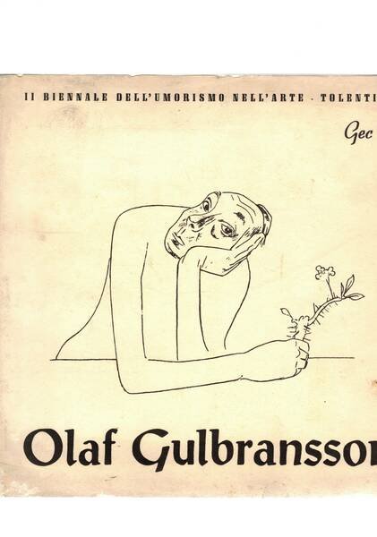 Olaf Gulbransson (1873-1958). IIa biennale dell'umorismo nell'arte - Tolentino.