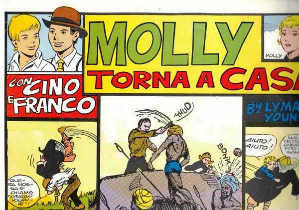 Molly torna a casa con Cino e Franco.