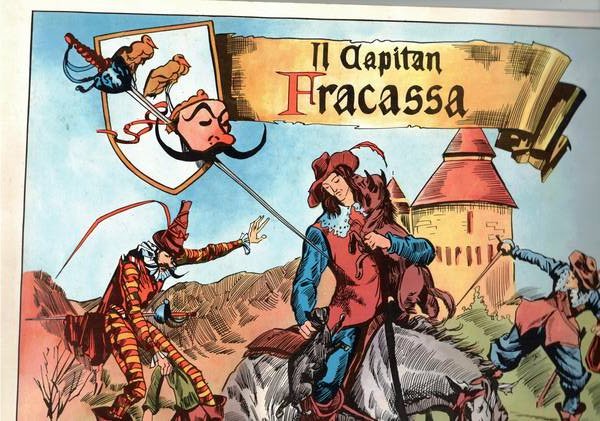 Il capitan Fracassa, parte I-II, tavole di Guido Grillil. Coll. Albi dell'avventura. Nà 183 e 184 del 1980.
