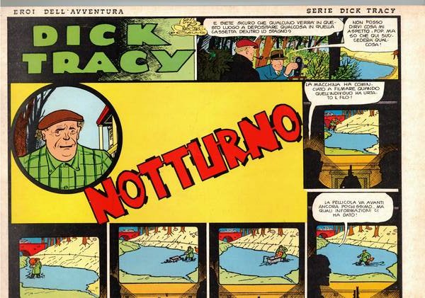 Dick Tracy. Notturno. n° del 15 lug. 1977.