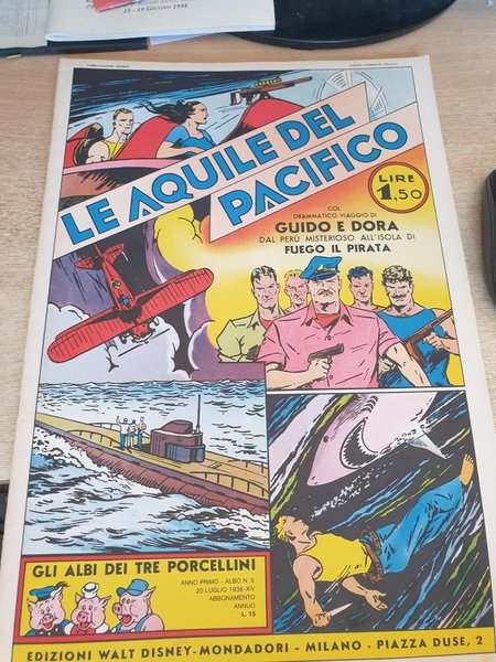 Le aquile del pacifico col drammatico viaggio di Guido e …