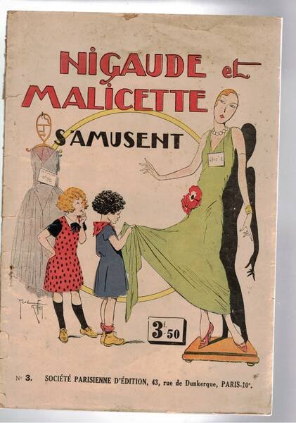 Les espigleries de Nigaude et Malicette. III° Nigaude et malicette …