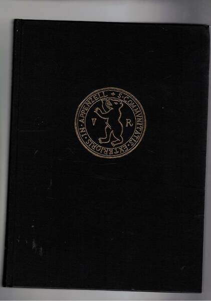 Die Kunstdenkmäler des Kantons Appenzell ausserrhoden Band I Der Bezirk …