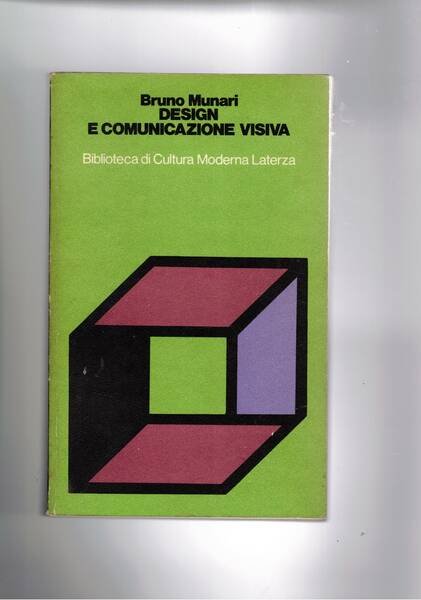 Design e comunicazione visiva. Contributo a una metodologia didattica.