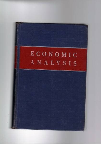 Economic Analysis. Revised edition.