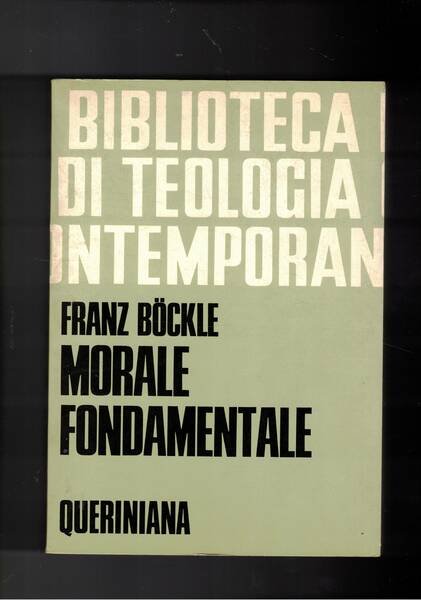 Morale fondamentale.