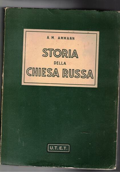 Storia della chiesa russa e dei paesi limitrofi.