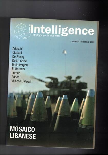 Intelligence. quadrimestrale per le strategie per la sicurezza n° 4 …