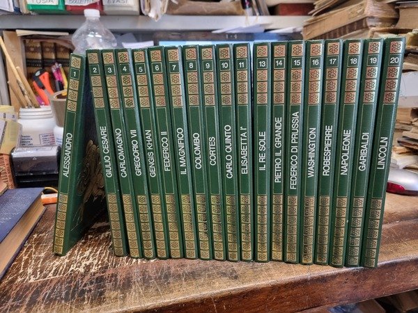 I grandi della storia. Raccolta completa di 20 volumi di …