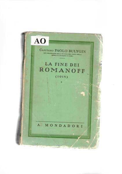 La fine dei Romanoff (1918).