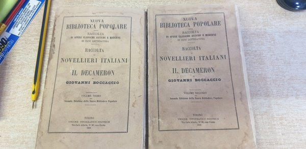 Il Decameron; dalla Raccolta dei novellieri italiani della Nuova Biblioteca …