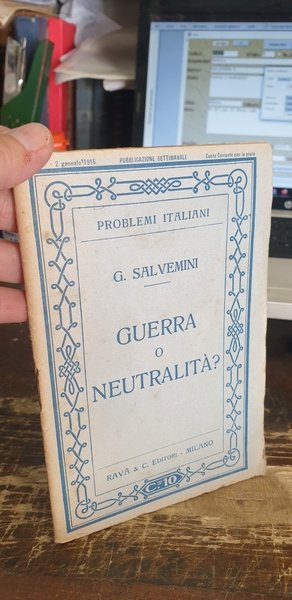 Guerra o neutralità?