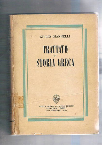 Trattato di storia greca.