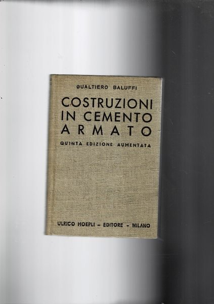 Costruzioni in cemento armato.