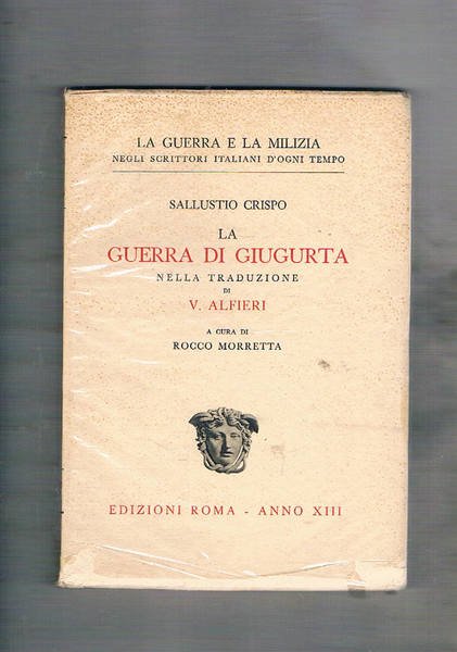 La guerra di Giugurta nella traduz. di Vittorio Alfieri a …