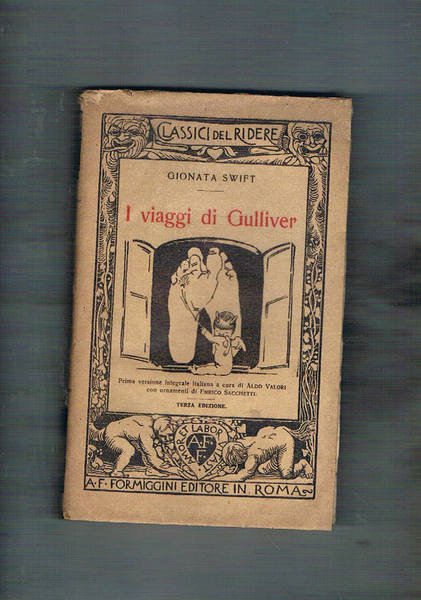 I viaggi di Gulliver con ornamenti di Enrico Sacchetti.
