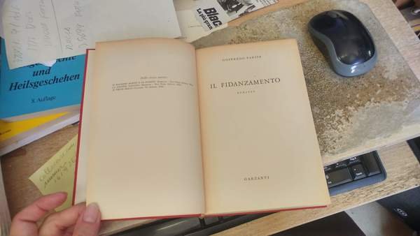 Il fidanzamento. Romanzo. Prima edizione.