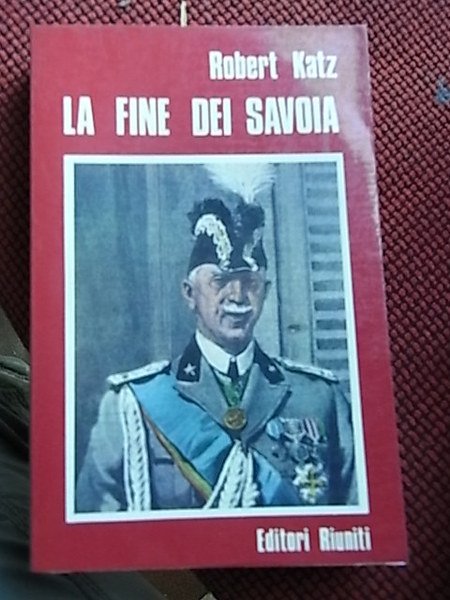 La fine dei Savoia.