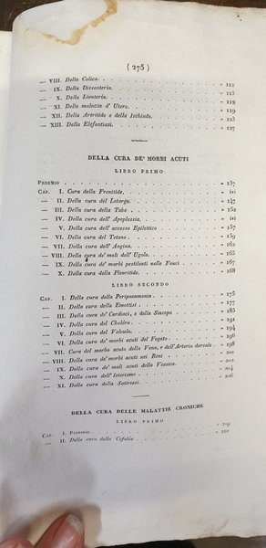 Delle cause dei segni e della cura delle malattie acute …