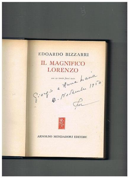 Il Magnifico Lorenzo.