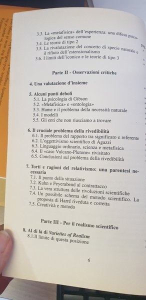 Rom Harré e il problena del realismo scientifico.