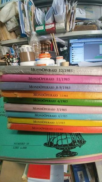Mondoperaio. Rivista mensile del Partito Socialista Italiano, anno 1985 mancante …
