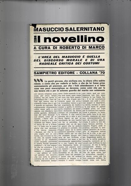 Il novellino, a cura di Roberto De Marco.