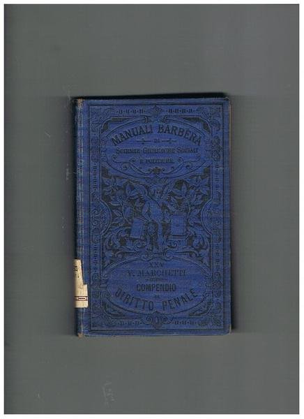 Compendio di diritto penale.
