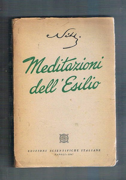 Meditazioni dall'esilio.