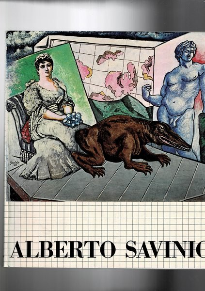 Alberto Savinio mostra fatta a Roma Palazzo delle Esposizoni nel 1978.