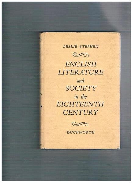 English literature and Society in the eighteenth century. | Immagine principale