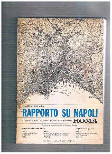 Ritratto di una città: rapporto su Napoli. Indagine statistico-economica promossa …