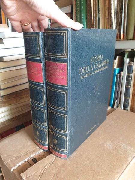 Storia della Calabria vol. I-II. Moderna e contemporanea; età presente …