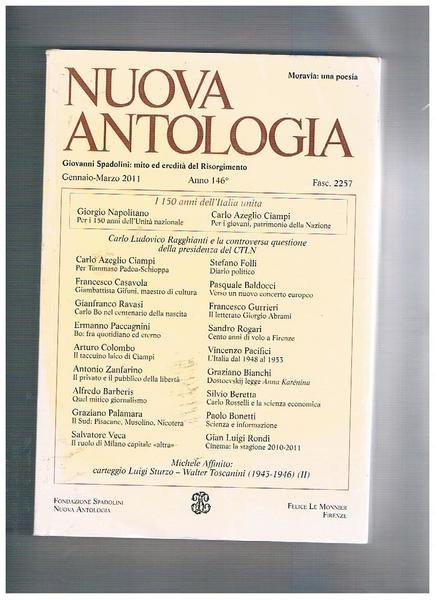 Nuova Antologia, rivista di lettere, scienze e arti. N° di …