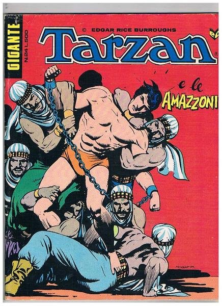 Tarzan e le amazzoni. Albo giganter n° 24 completamente a …