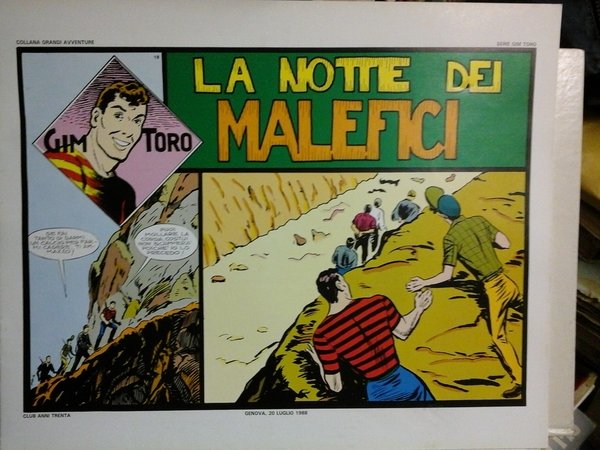 La notte dei malefici. Collana grandi avventure serie Gim Toro …