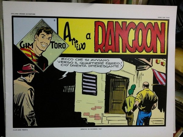 Arrivo a Rangoon. Collana grandi avventure serie Gim Toro n° …