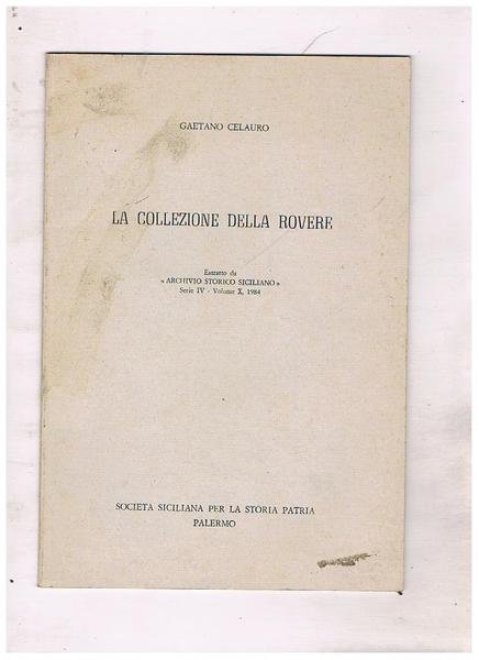 La collezione Della Rovere. Estratto.