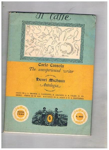 Il caffè politico e letterario mensile, n° 6 del 1960. …