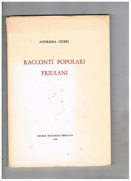 Racconti popolari friulani.