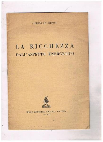 La ricchezza dall'aspetto energetico. Estratto.