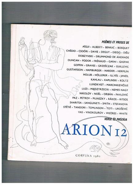 Almanach International de Poésie - Nemzetkozi Koltoi Almanach. Arion n° …